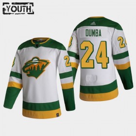 Minnesota Wild Matt Dumba 24 2020-21 Reverse Retro Authentic Shirt - Kinderen